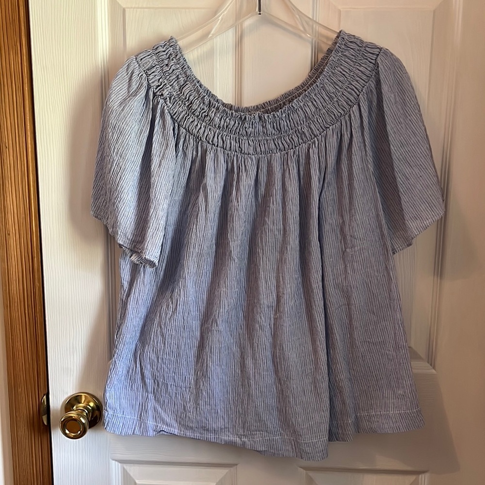 Off the shoulder top